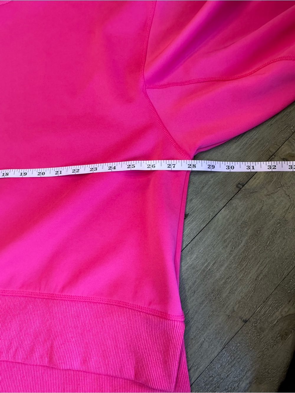 SSYS The Label Hot Pink Oversized Sweatshirt XXL Boxy Crewneck - Picture 4 of 5